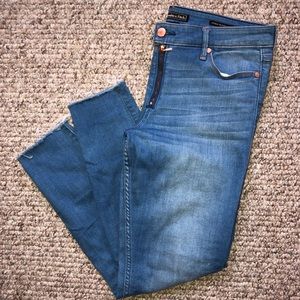 High Waisted Ankle Jeans